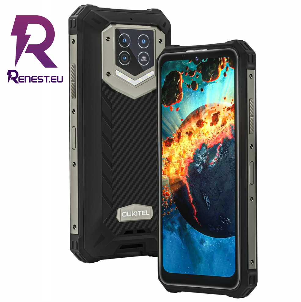 Oukitel WP15 - Rugged Smartphone - 15600 mAh, 128/8GB, 48MP, 5G