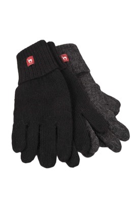 Alpaka Handschuhe Uni für Damen und Herren Apu Kuntur gestrickt