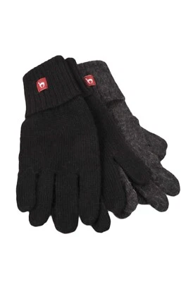 Alpaka Handschuhe Uni für Damen und Herren Apu Kuntur gestrickt