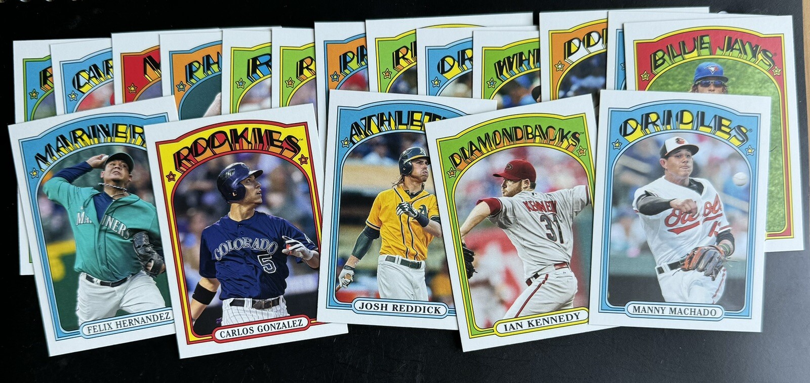 2013 Topps 1972 Mini Insert Cards (21 Total) | eBay