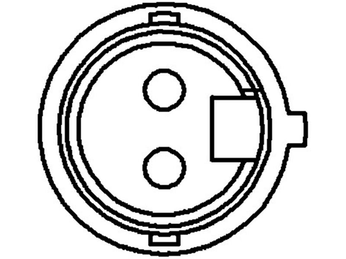 Hella 6PU 009 106-521 Sensor, Raddrehzahl passend für FIAT BRAVA - Bild 2 von 2