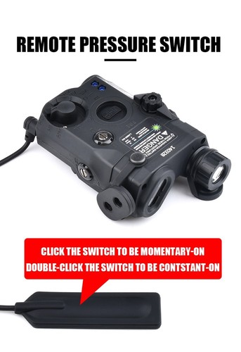 WADSN Tactical LA5 PEQ 15 Laser Sight IR Light Hunting M600C Flashlight kit Sale - Picture 11 of 24