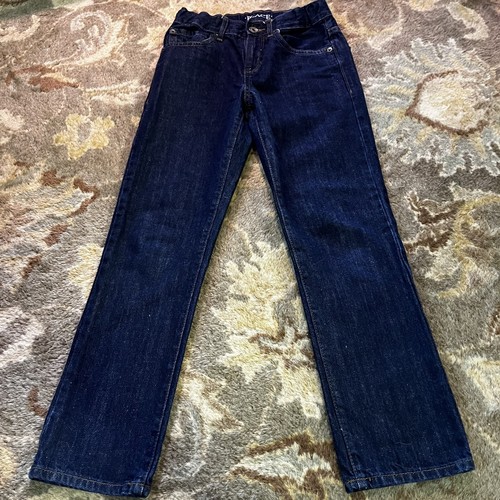 PLACE~CHEREKEE~SZ 10 LOT OF 2 BOYS BLUE JEANS AND MATCHING BLUE STRIPED SHIRT EC - Picture 7 of 12