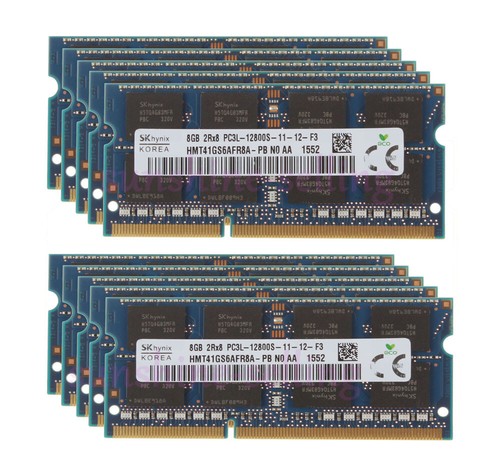 10 stücke SK Hynix 8 GB 2RX8 DDR3L 1600 MHz PC3L-12800S SODIMM Laptop Speicher” - Bild 6 von 6