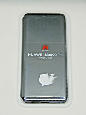HUAWEI  Wallet Cover   Booklet für Mate20 Pro  BLACK (me60) 