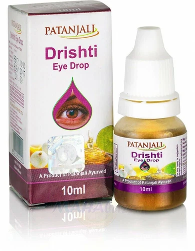 5 X Patanjali Ayurveda Drishti Eye Drop 10ml Each For Cataract & Low Vision - Picture 2 of 4
