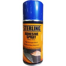 Adhesive Glue Spray Heavy Duty High Strength Instant Permanent Bond 400ml x 12