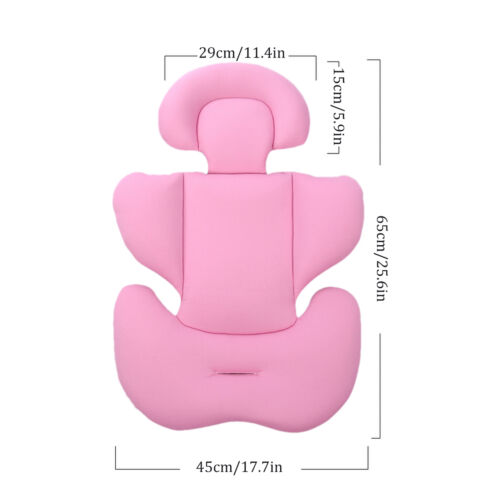 2-In-1 Baby Carseat Head Support, Infant Car Seat Insert For Newborn Girls Boys - Picture 4 of 17