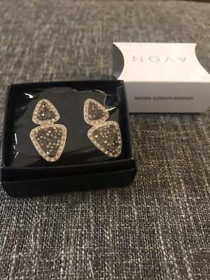 Avon Natural Elements Earrings NIB
