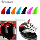 2pcs Motorcycle Helmet Devil Horns Corner Helmet Decoration with Suction Cups