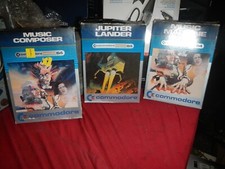 LOT OF 3 commodore 64  CASE AND MANUAL ONLY NO DISK NICE