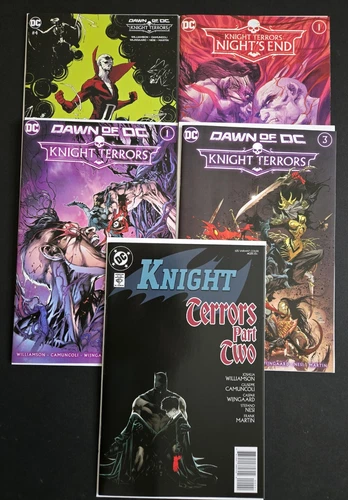 Knight Terrors # 1-4 & Night's End #1 - HI GRADE / NM  Complete Comic Set 2023
