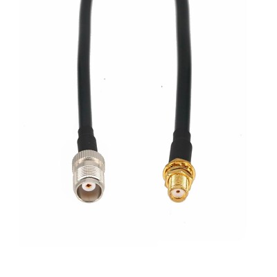 SMA Female to TNC Female RG58 Cable 1~16FT For Repeater Radio Diplexer Antenna