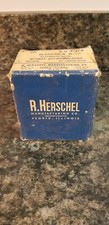 25 Vintage R. Herschel Alternate Bevel Rotary Mower Blades Smooth 3 x 3-1/4 IOB