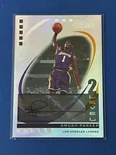 SMUSH PARKER 2006-07 Topps Trademark Moves AUTO #/35 Level 2 Lakers RARE