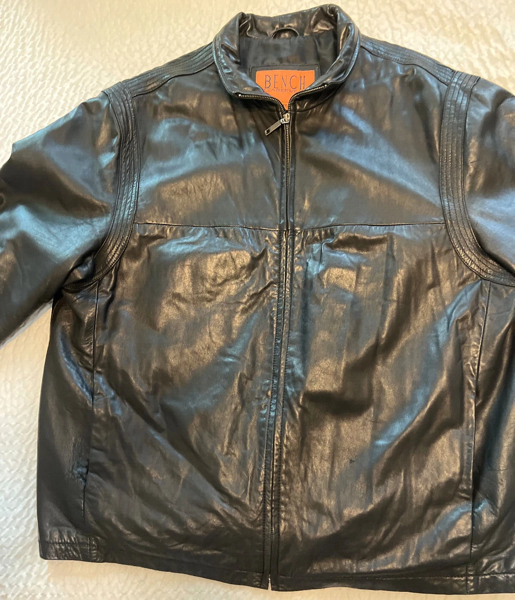 Bench leather best sale jacket