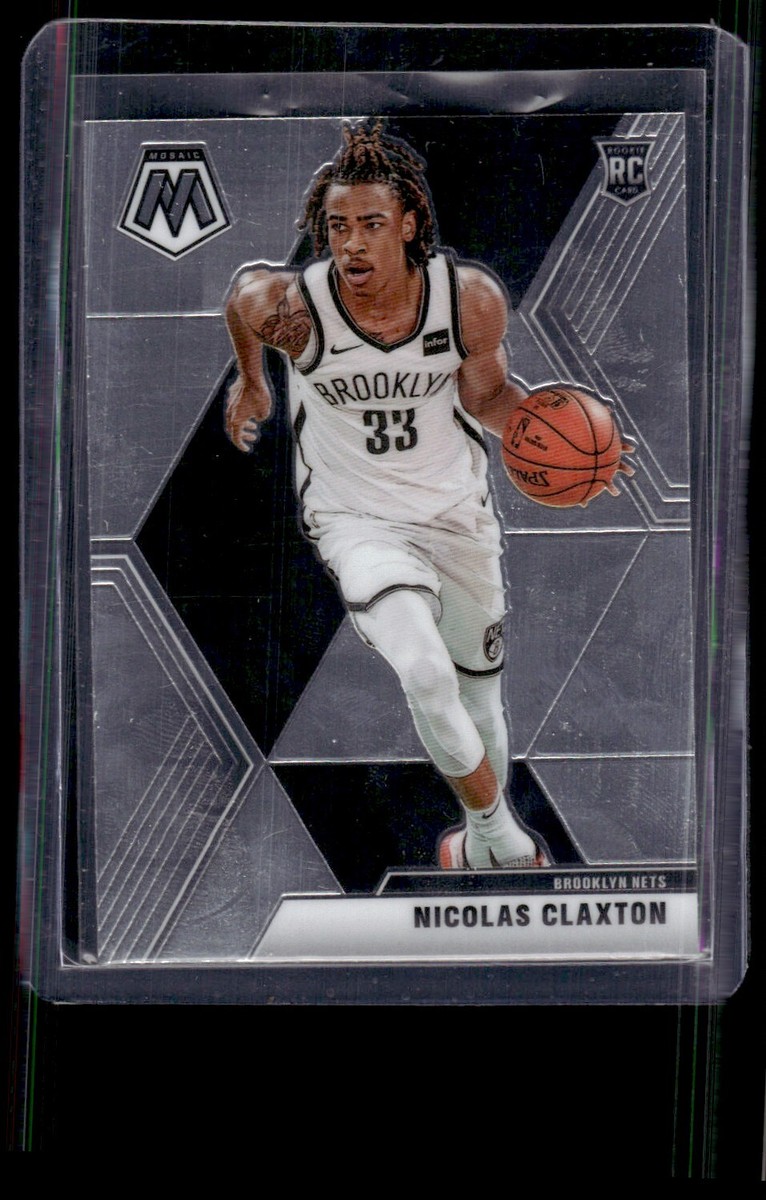 2019-20 Panini Mosaic Nicolas Claxton Rookie #236 Brooklyn