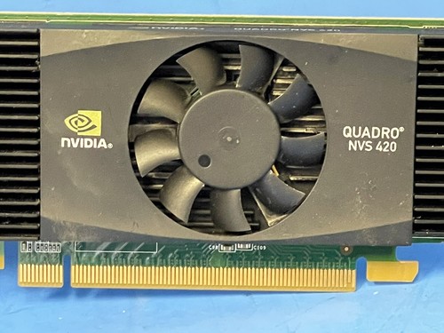 Dell NVIDIA Quadro NVS 420 (K722J) 512MB GDDR3 SDRAM PCI Graphic Card - Picture 2 of 7