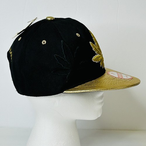 Cappello/Berretto Snapback Regolabile Foglia di Marijuana New League - Foto 8 di 17