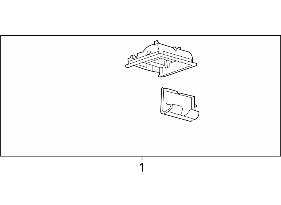 Console Front Roof With Sunroof Fits 07-08 MKX 2651974 - Imagem 4 de 4