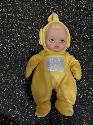 LAUER  1990 Water Baby Doll Teletubby Teletubbies yellow Laa-Laa Htf 2004