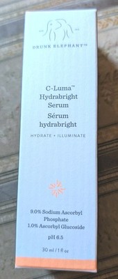 Drunk Elephant C-Luma Hydrabright Serum 30 mL/ 1 fl oz New in Box