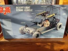 G.I JOE Desert Light Strike Vehicle with Driver  1/6 Scale Hasbro 2000