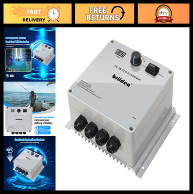 12V-24V 35A PWM DC Motor Speed Controller, Forward/Brake/Reverse, Over-Temp Prot