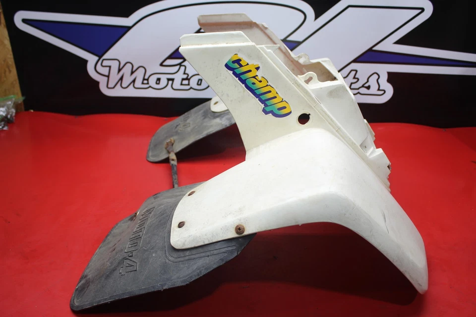 Yamaha Champ 100 1991 carenado delantero superior capó guardabarros 2HX-W2151-20-00 Foto 3 de 4