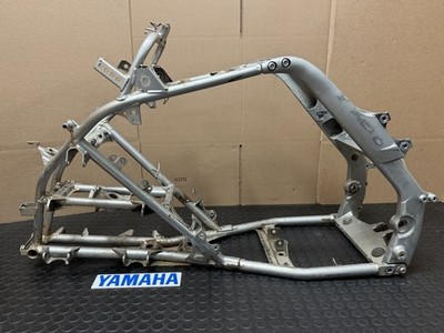 2008 YAMAHA RAPTOR 700 700R FRAME CHASSIS SILVER FRAME FAST SHIP  #83995
