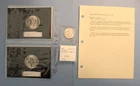 Rare Kagin's 1946-D Walking Liberty Silver Half Dollar, Pre-encapsulated holder