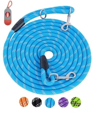Dog Training Long Leash 16-100FT, Reflective Heavy Duty Rope for All Dogs