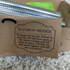 Sonnet Chimes by Carson Home Accents Rainbow Bridge Pet Wind Chimes - NIB — photo 4