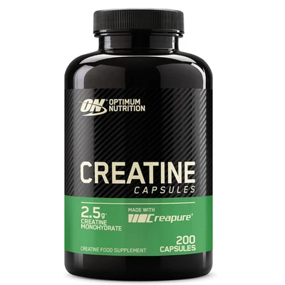 Optimum Nutrition Creatine 2500 with Creapure | 200 Capsules | UK Seller