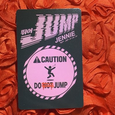 アイドル BLACKPINK JUMP JENNIE Jennie JUMP BLACKPINK KPOP Idol Girl Idol Photo Card Beautiful