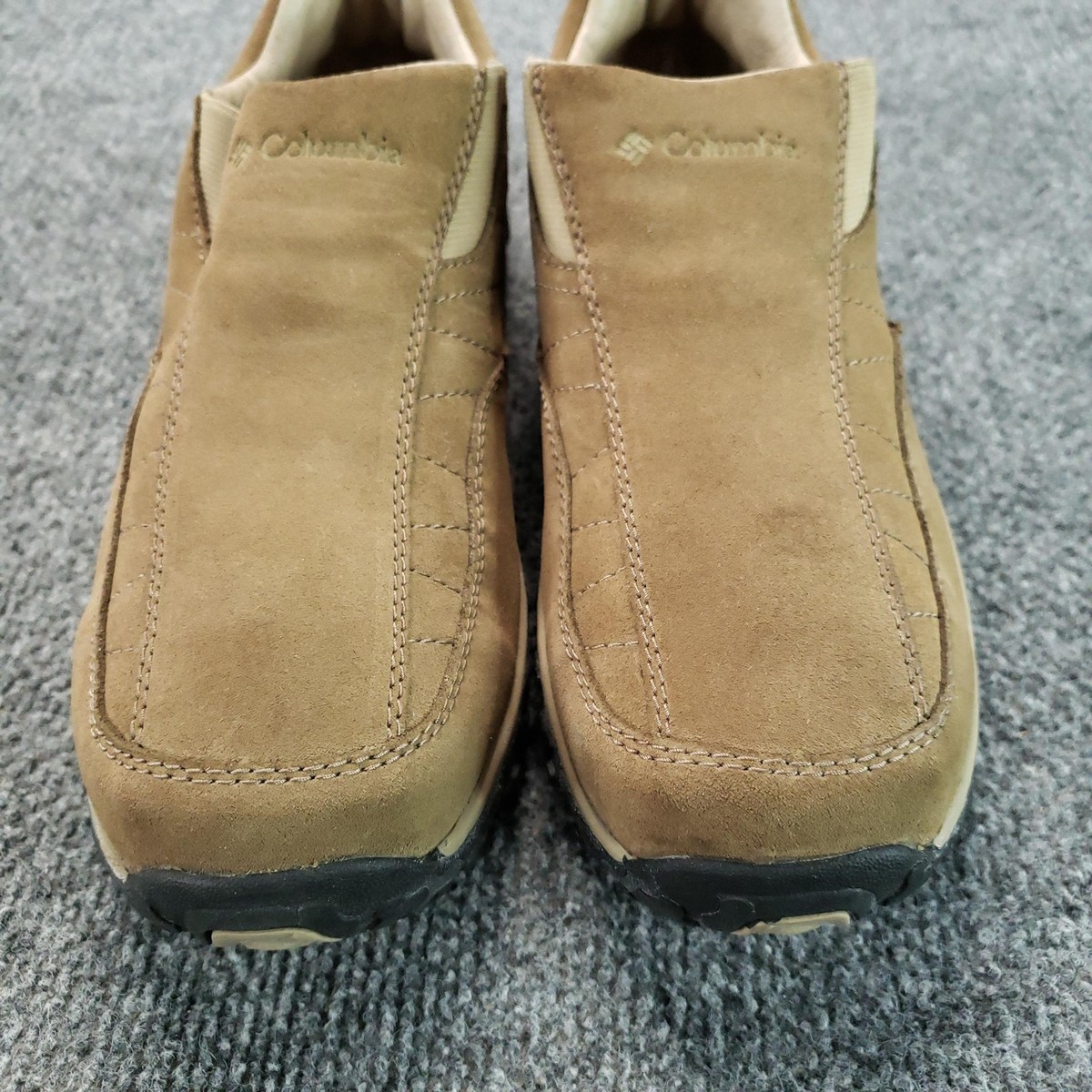 Columbia Jet Setter Mens Brown Suede Slip On Shoes Loafers BM2053-255 Size 10.5 Columbia Jet Setter Brown Suede Leather Men main image 3