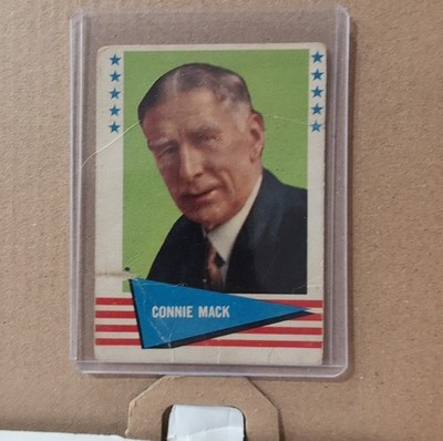 1961 Fleer Baseball Greats - Connie Mack #123