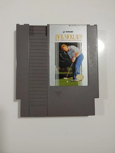 Jack Nicklaus Greatest 18 Holes Golf (Nintendo Entertainment System, 1990) NES