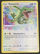 Pokemon Card TCG - Rayquaza 138/185 Amazing Rare Vivid Voltage