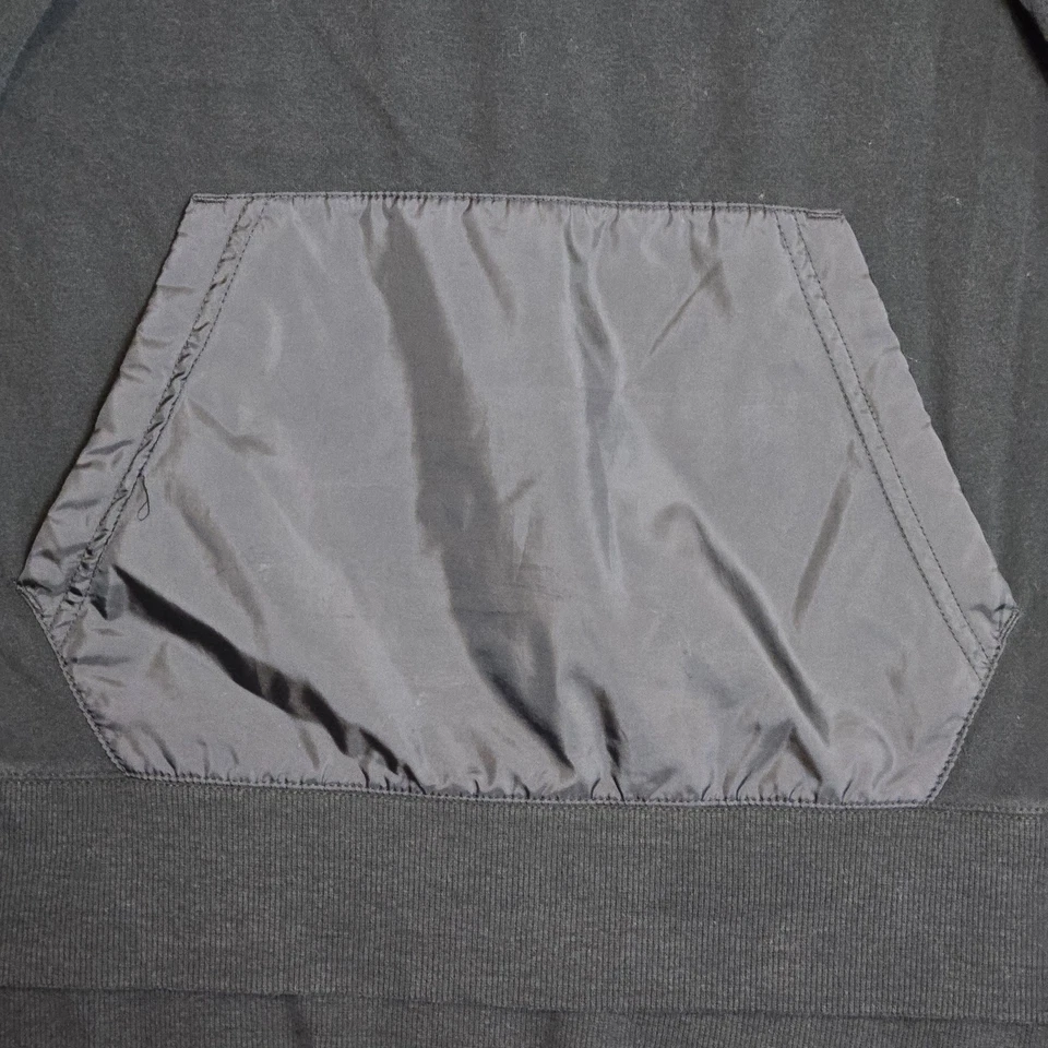 RLX Ralph Lauren Sudadera Para Hombres Mediana Negra Logo Híbrido Jersey Sudadera con Capucha Foto 2 de 4