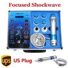 Touch Screen Focused Shockwave Therapy Machine 7 Heads ED Treatment Pain Relief