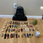 Vintage Star Wars Figure 52 pcs Darth Vader Case 3.75 Collection Kenner Original