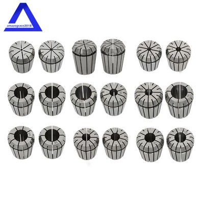 18 Piece Sizes 3/32'' To 25/32''.0002'' Super Precision ER32 Collet Set CNC