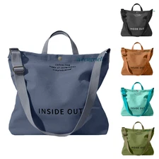Women Large Canvas Tote Handbags Crossbody Top Handle bag Casual Shoulder bag