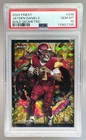 Jayden Daniels 2024 Topps Finest 246 Gold Geometric Refractor Rare RC /20 PSA 10