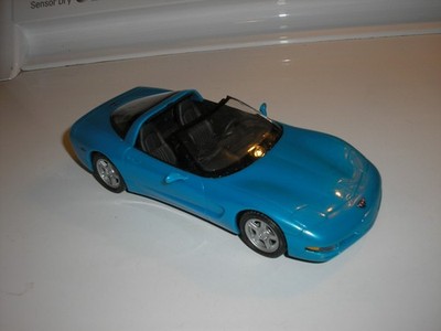 NICE NO BOX AMT Ertl 1998 Chevy C5 Corvette Promo Blue Free SHIP