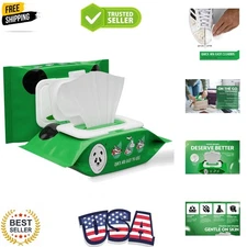Instant Sneaker Care: Panda Shoe Wipes - 30 Pack for Dirt and Grime Removal
