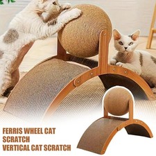  . Cat Scratcher Scratching Ball with Stand Cat Toy Interactive Play Toy Fo V2Q5