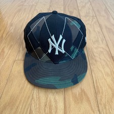 Gorra de béisbol New Era 59FIFTY ajustada New York Yankees camuflada diamante talla 7 1/4