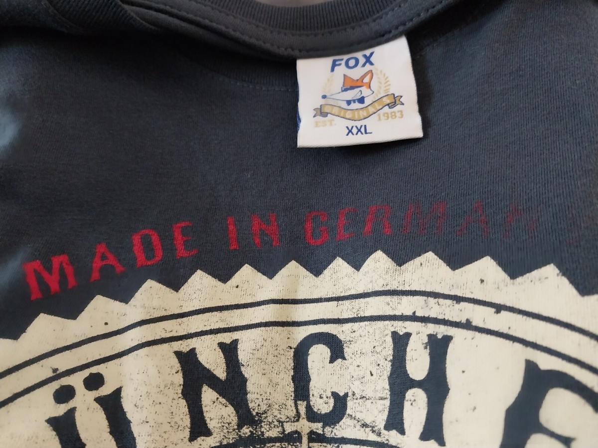 Fox Originals Men's Made In Germany Munchen Vintage 58 T-Shirt
